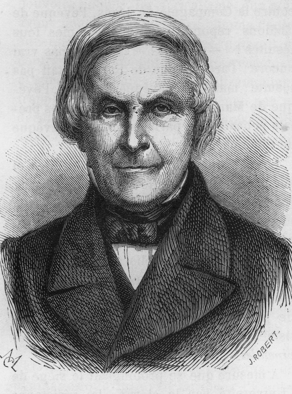 Ritratto di Michelet, storico e scrittore francese (1798 - 1874) da Unknown artist