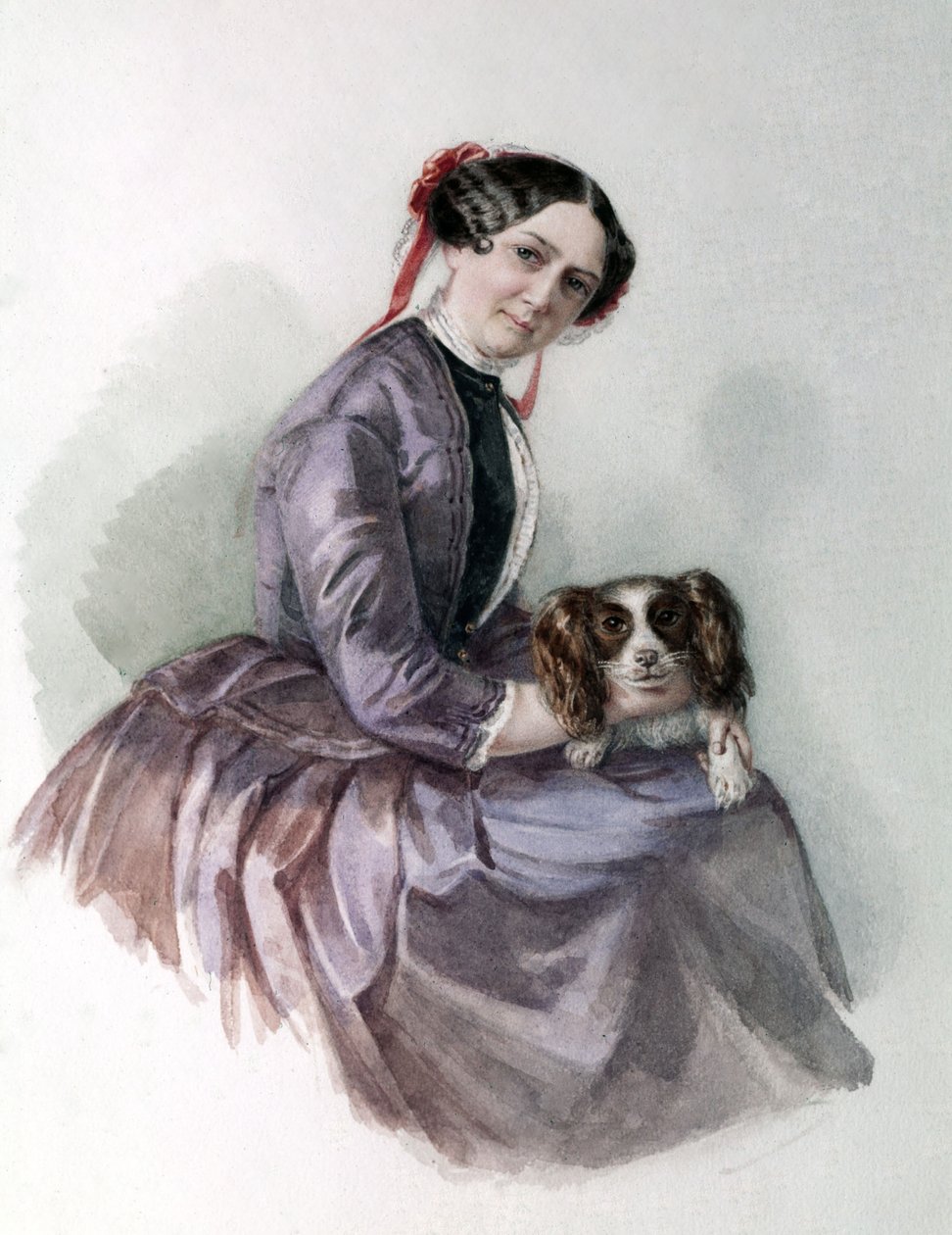 Ritratto di Minna Wagner, moglie di Richard Wagner, Museo Wagner Bayreuth da Unknown artist