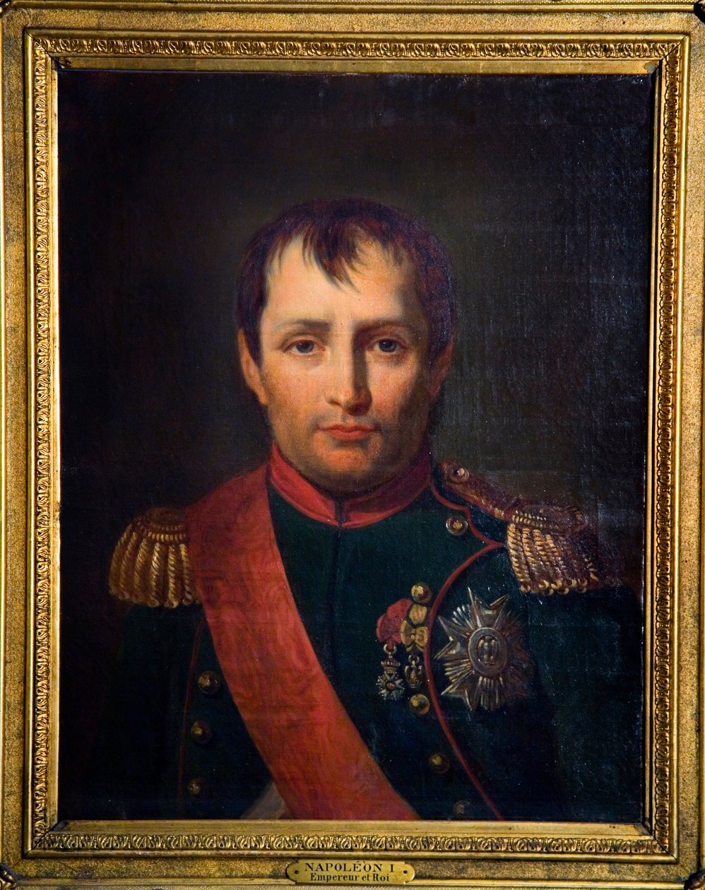 Ritratto di Napoleone Bonaparte (olio su tela) da Unknown Artist