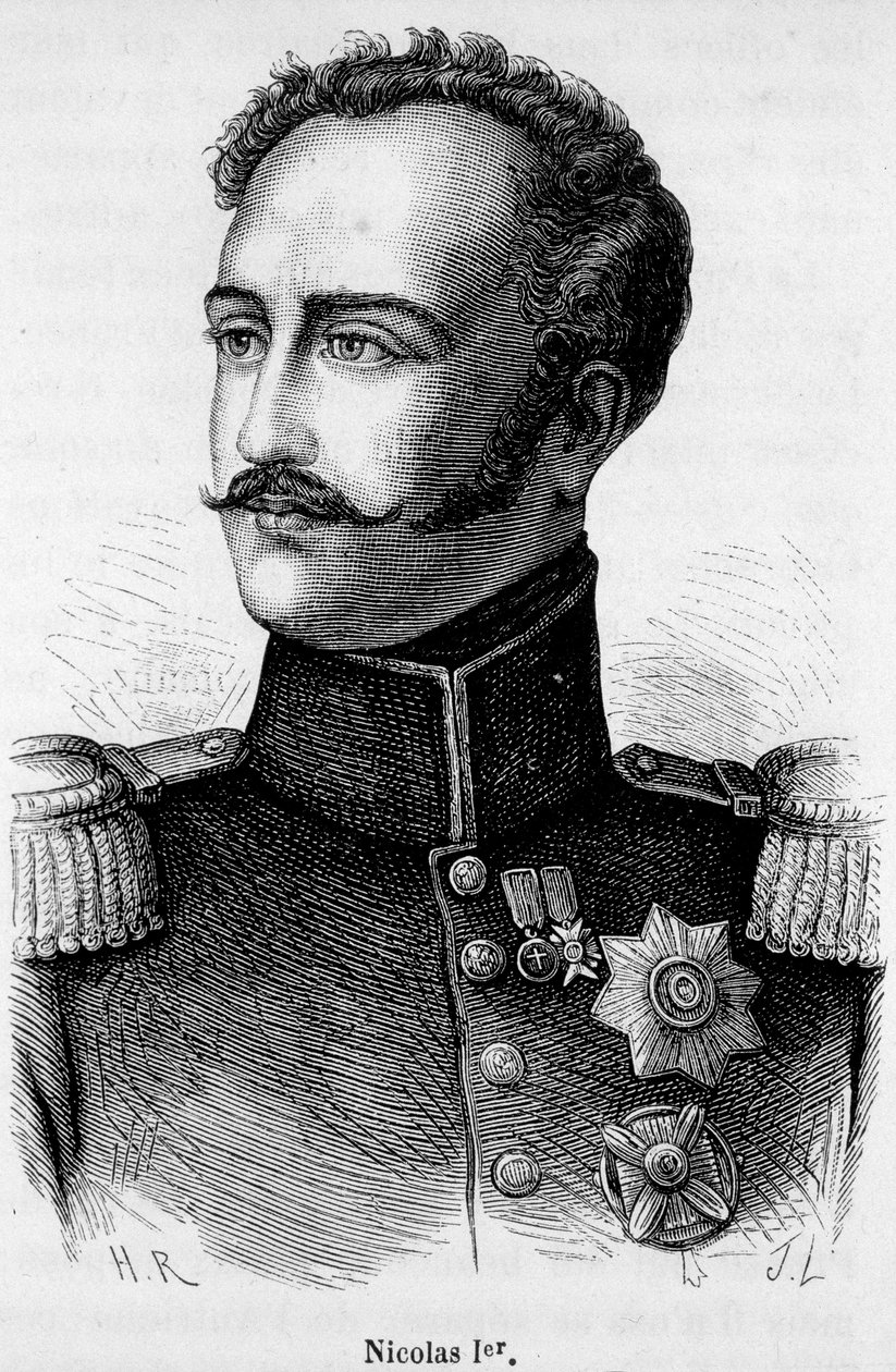 Ritratto di Nicola I, Imperatore di Russia (1796 - 1855) da Unknown artist