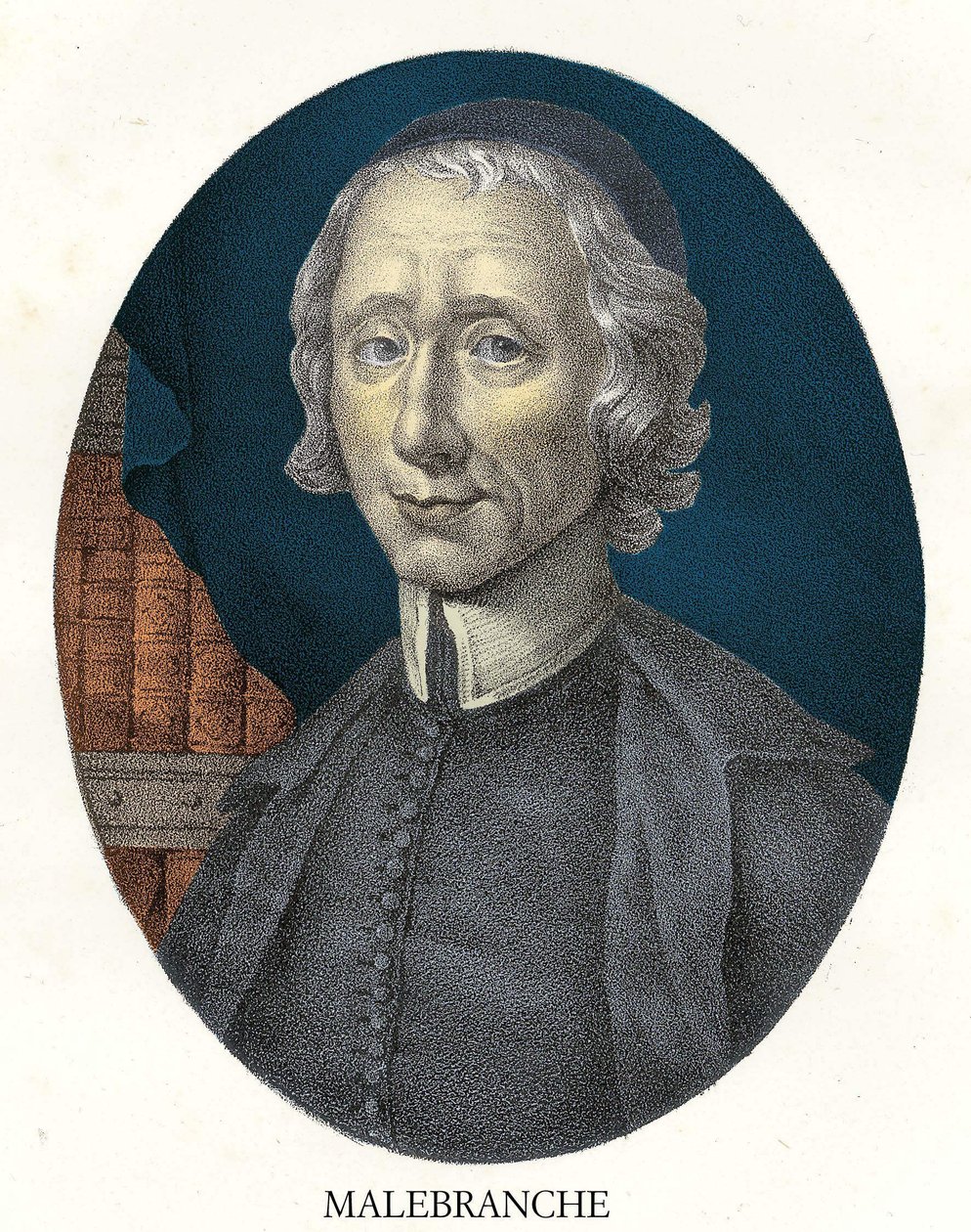 Ritratto di Nicolas Malebranche (1638-1715) da Unknown artist