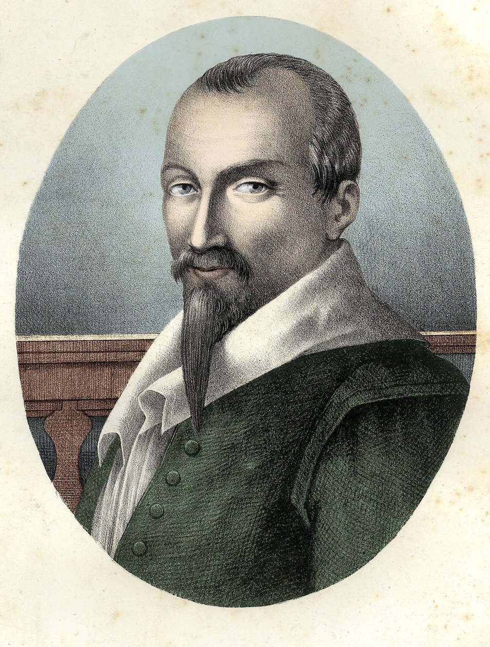 Ritratto di Olivier De Serres (circa 1539-1619) agronomo francese da Unknown artist