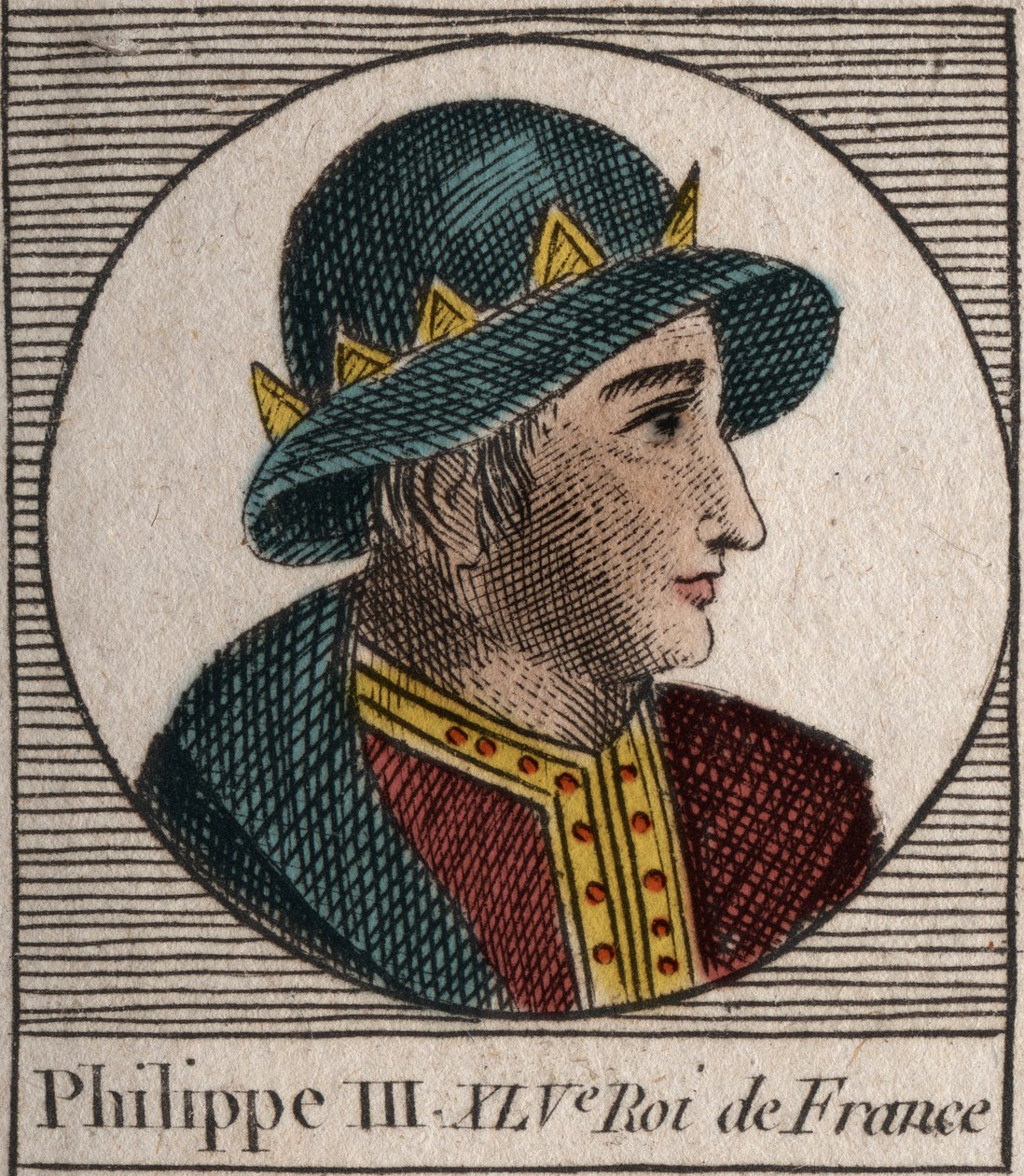 Ritratto di Filippo III di Francia, detto Filippo l
