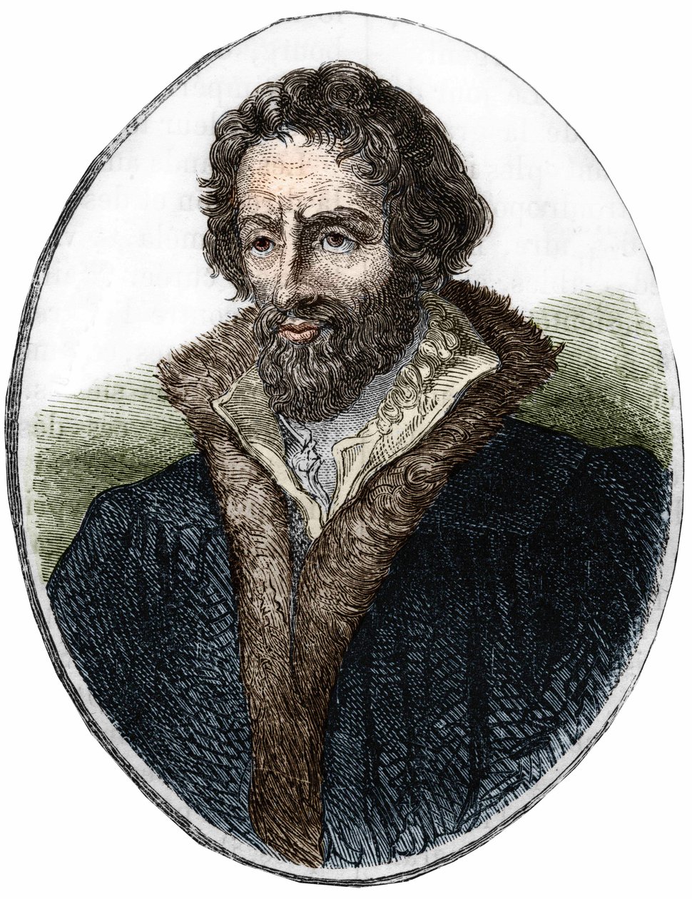 Ritratto di Philipp Melanchton (Melanchthon) (1497 - 1560), riformatore religioso tedesco. Incisione del XIX secolo da Unknown artist