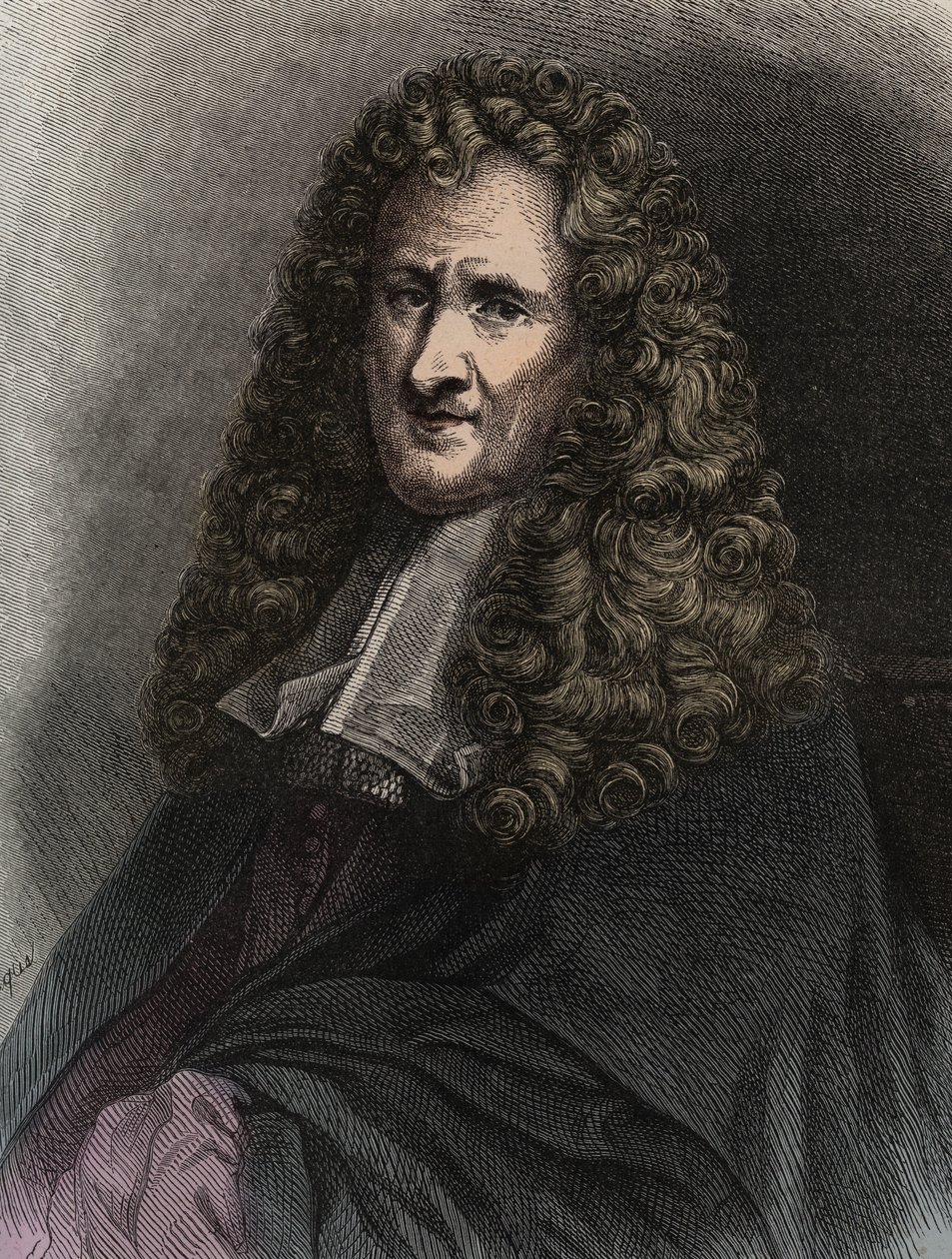 Ritratto di Pierre Corneille (1606-1684), drammaturgo inglese da Unknown artist