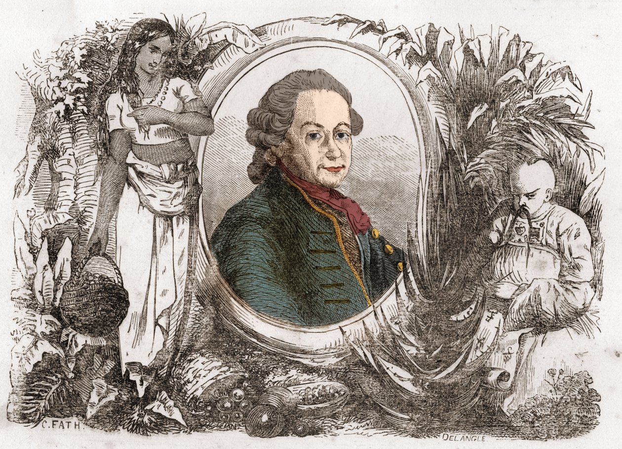 Ritratto di Pierre Poivre (1719-1786), amministratore coloniale e agronomo francese da Unknown artist