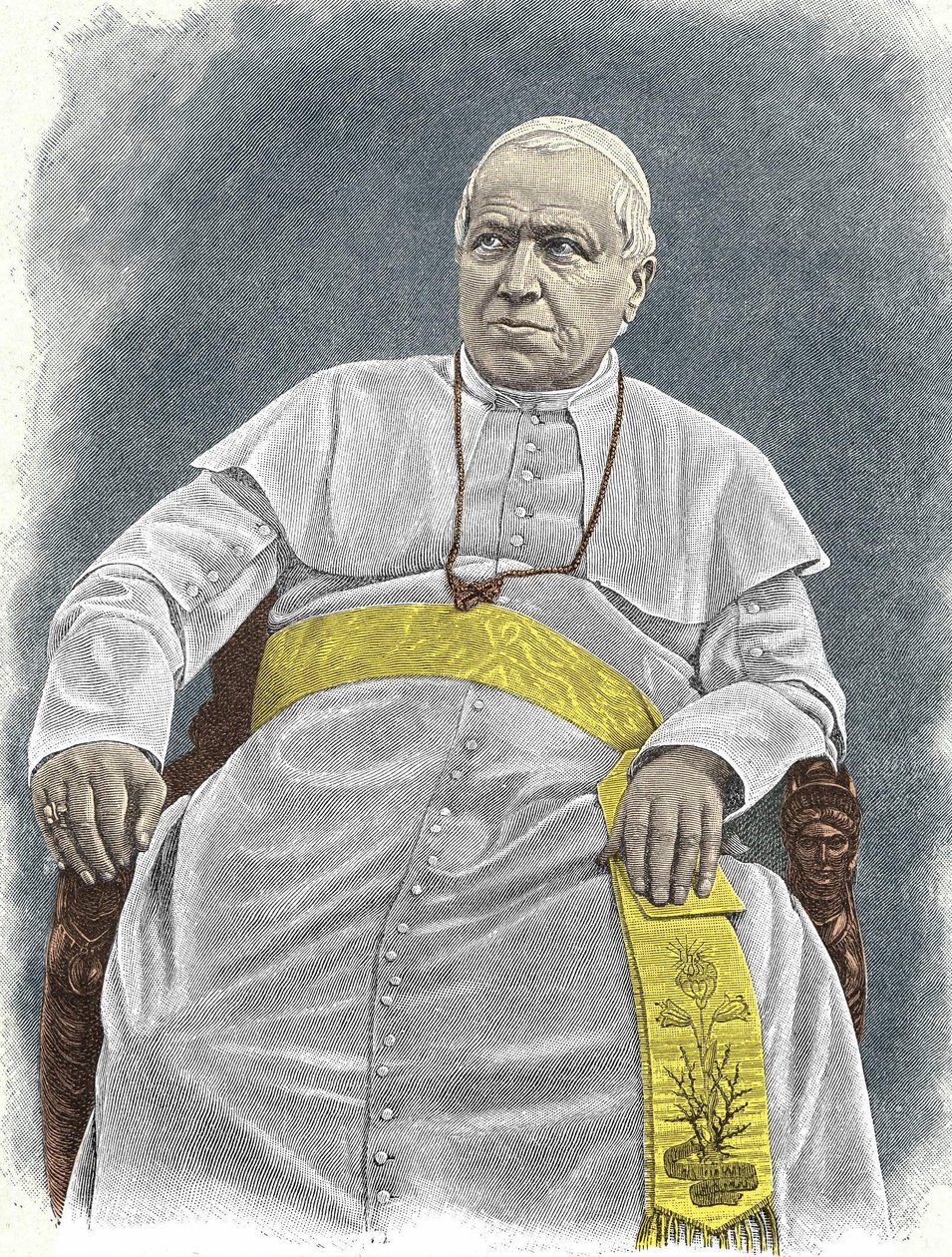 Ritratto di Pio IX (1792-1878), 253º Papa (1846-1878) da Unknown artist