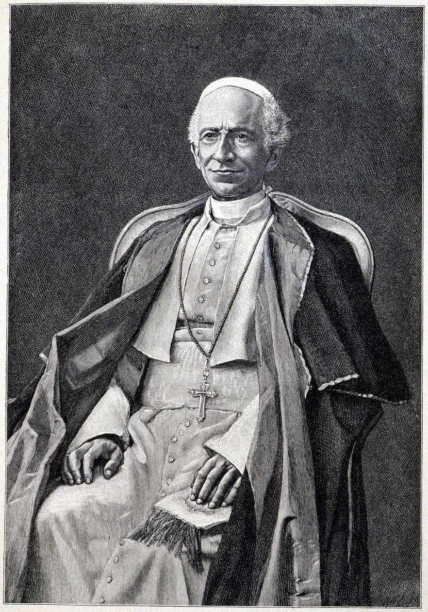 Ritratto di Papa Leone XIII (1810-1903) da Unknown artist