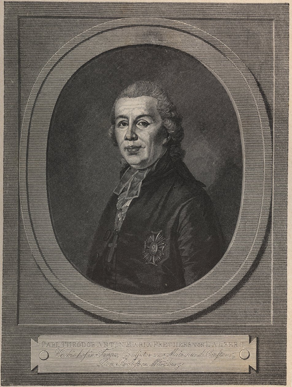 Ritratto del Principe Karl Theodor von Dalberg (1744-1817), arcivescovo e statista, scrittore e filosofo da Unknown artist
