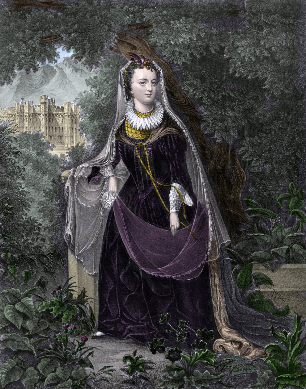 Ritratto della regina Maria I Stuart da Unknown