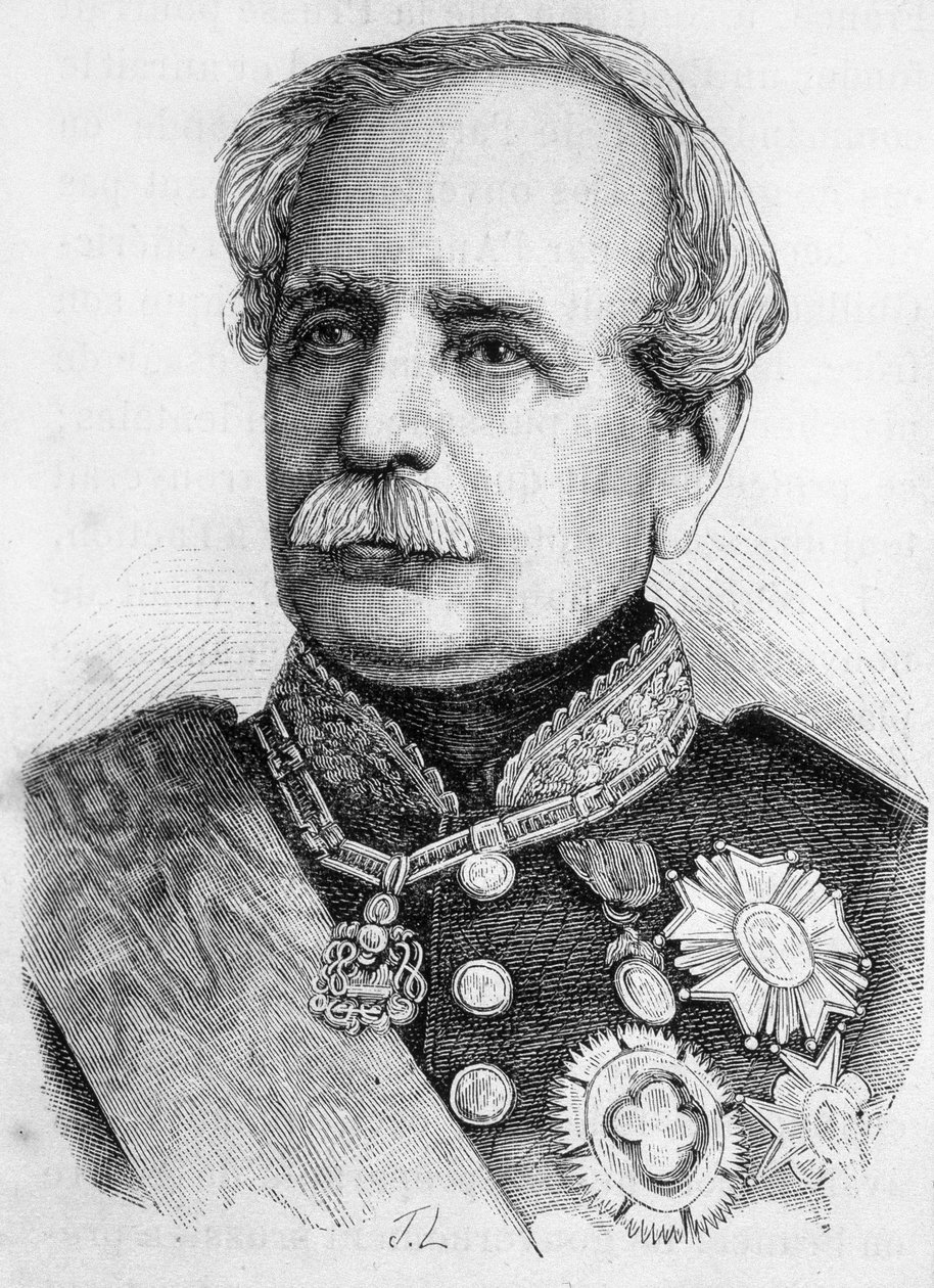 Ritratto di Randon (1795 - 1871), Maresciallo di Francia da Unknown artist