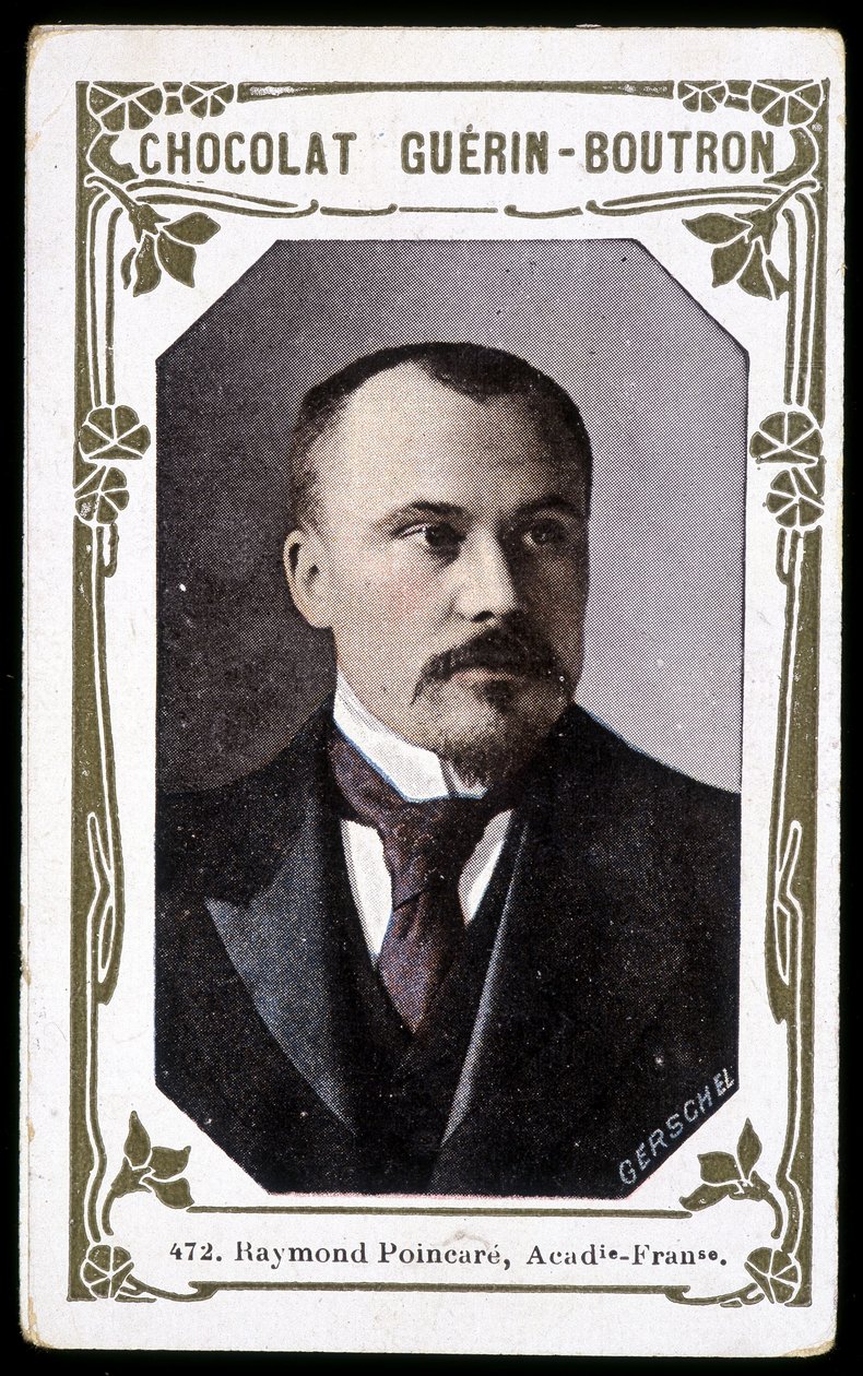 Ritratto di Raymond Poincaré giovane da Unknown artist