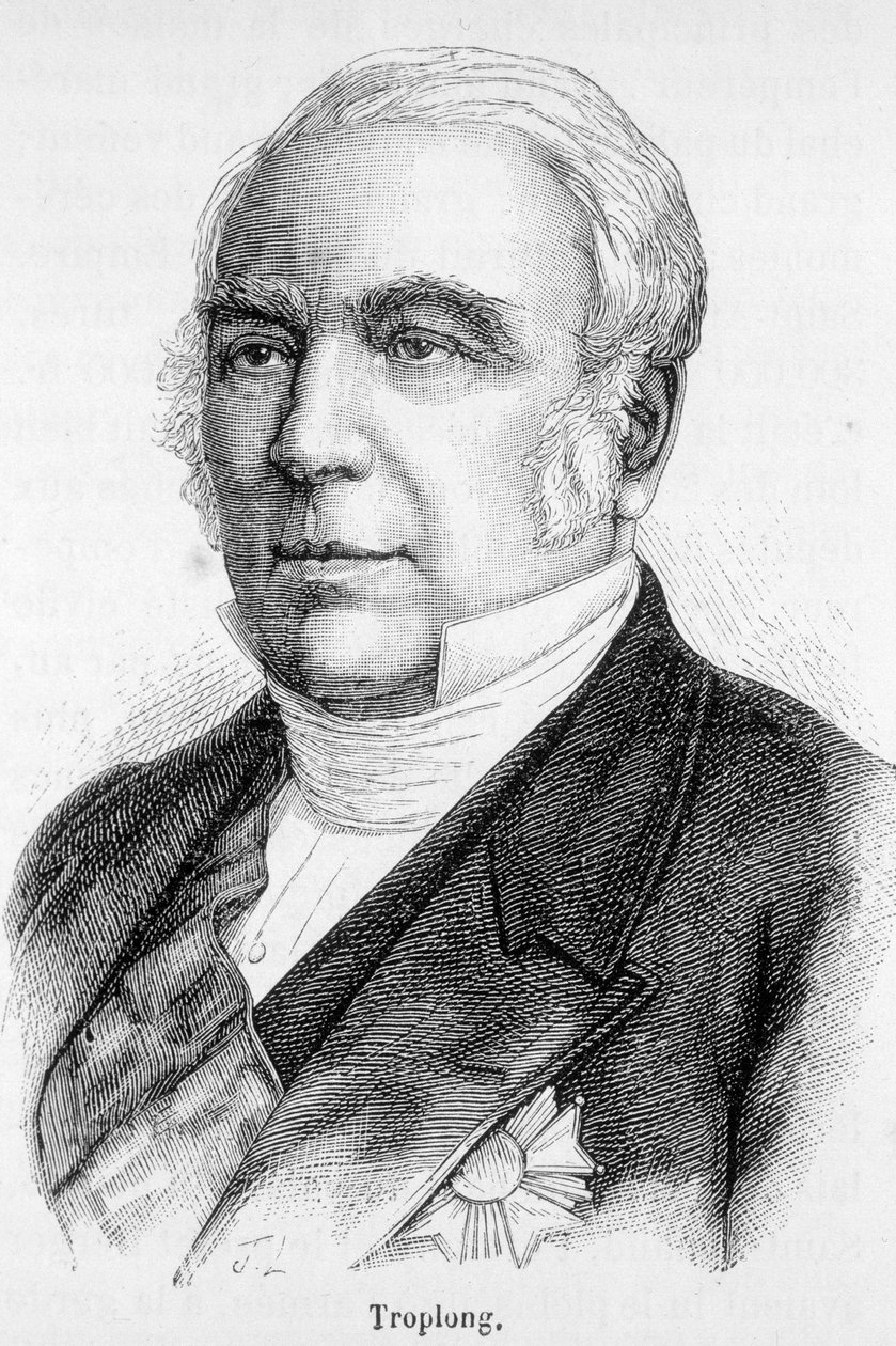 Ritratto di Raymond Théodore Troplong, Presidente del Senato durante il Secondo Impero (1852-1869) da Unknown artist