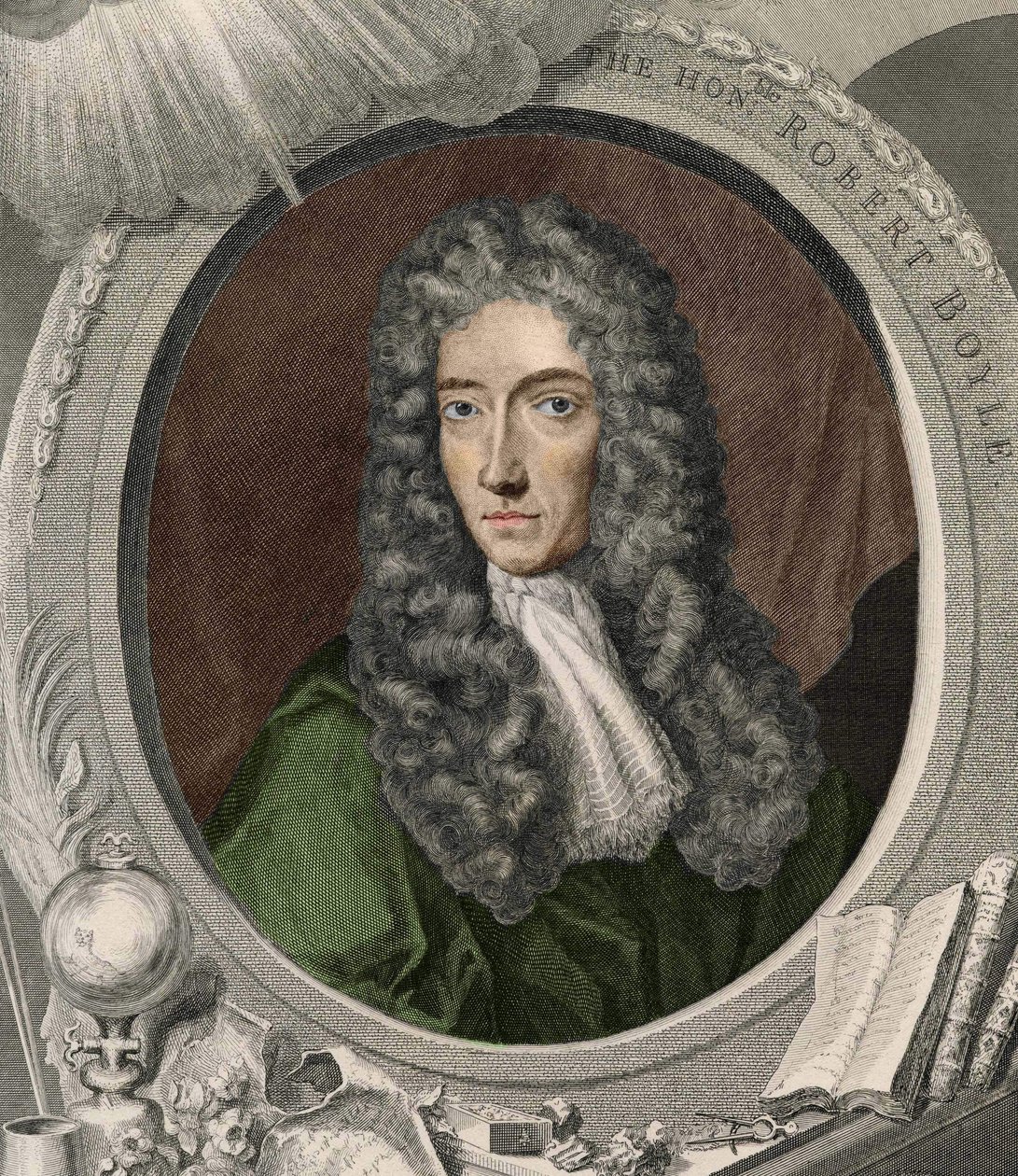 Ritratto di Robert Boyle (1627 - 1691), fisico e chimico irlandese da Unknown artist