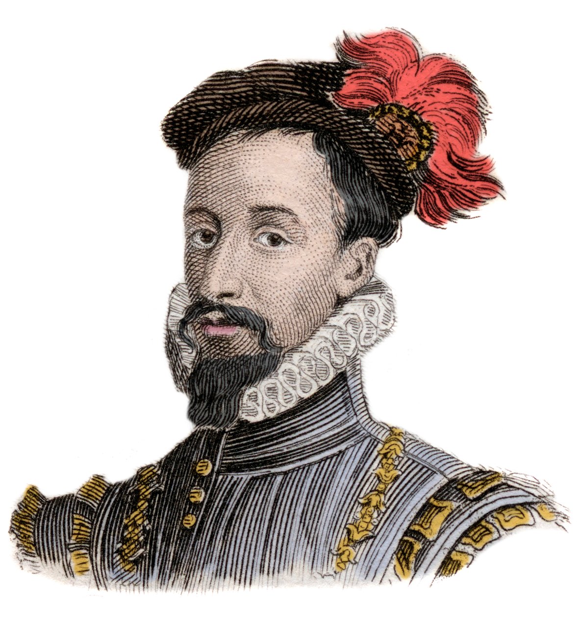 Ritratto di Robert Dudley (1532-1588) Conte di Leicester, favorito di Elisabetta I da Unknown artist