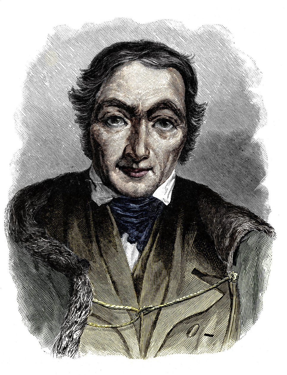 Ritratto di Robert Owen (1771-1858), filantropo e socialista britannico da Unknown artist