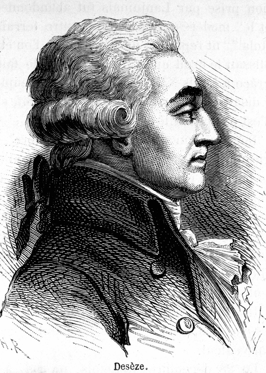Ritratto di Romain Deseze o De Seze (1748-1828), avvocato di Luigi XVI durante il suo processo da Unknown artist