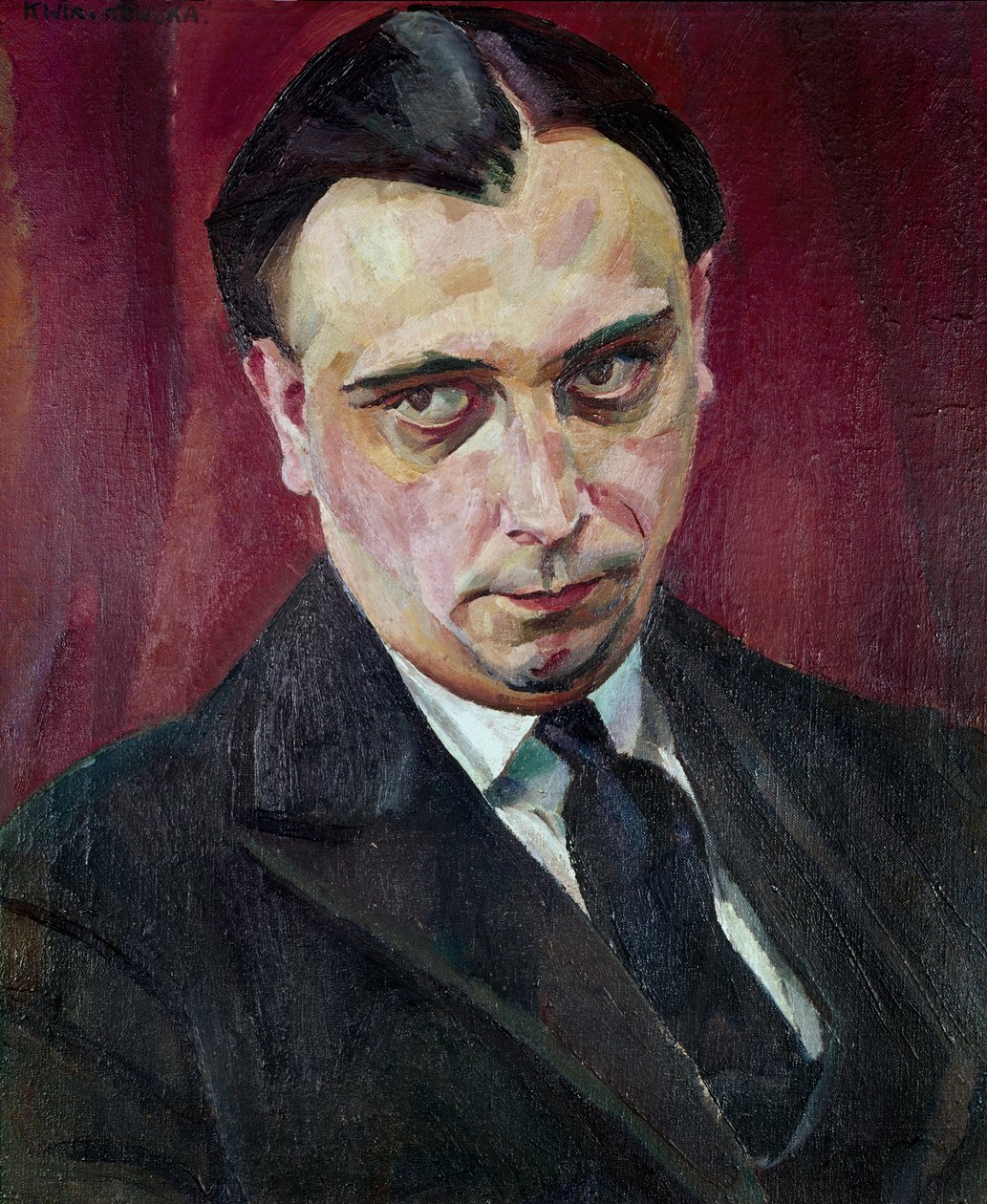 Ritratto dello scienziato e matematico rumeno Petru Sergescu (dipinto) da Unknown Artist