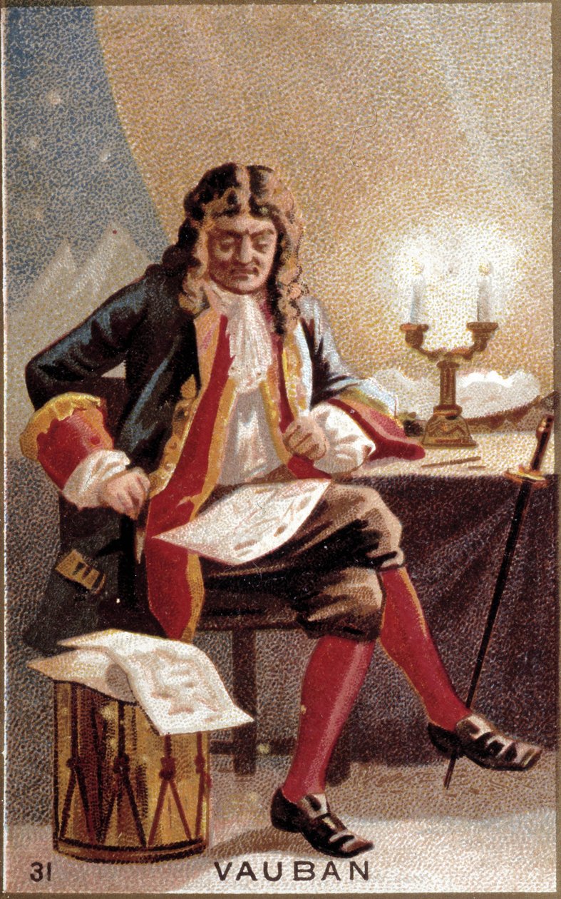 Ritratto di Sébastien Le Prestre de Vauban (1633-1707), Maresciallo di Francia da Unknown artist