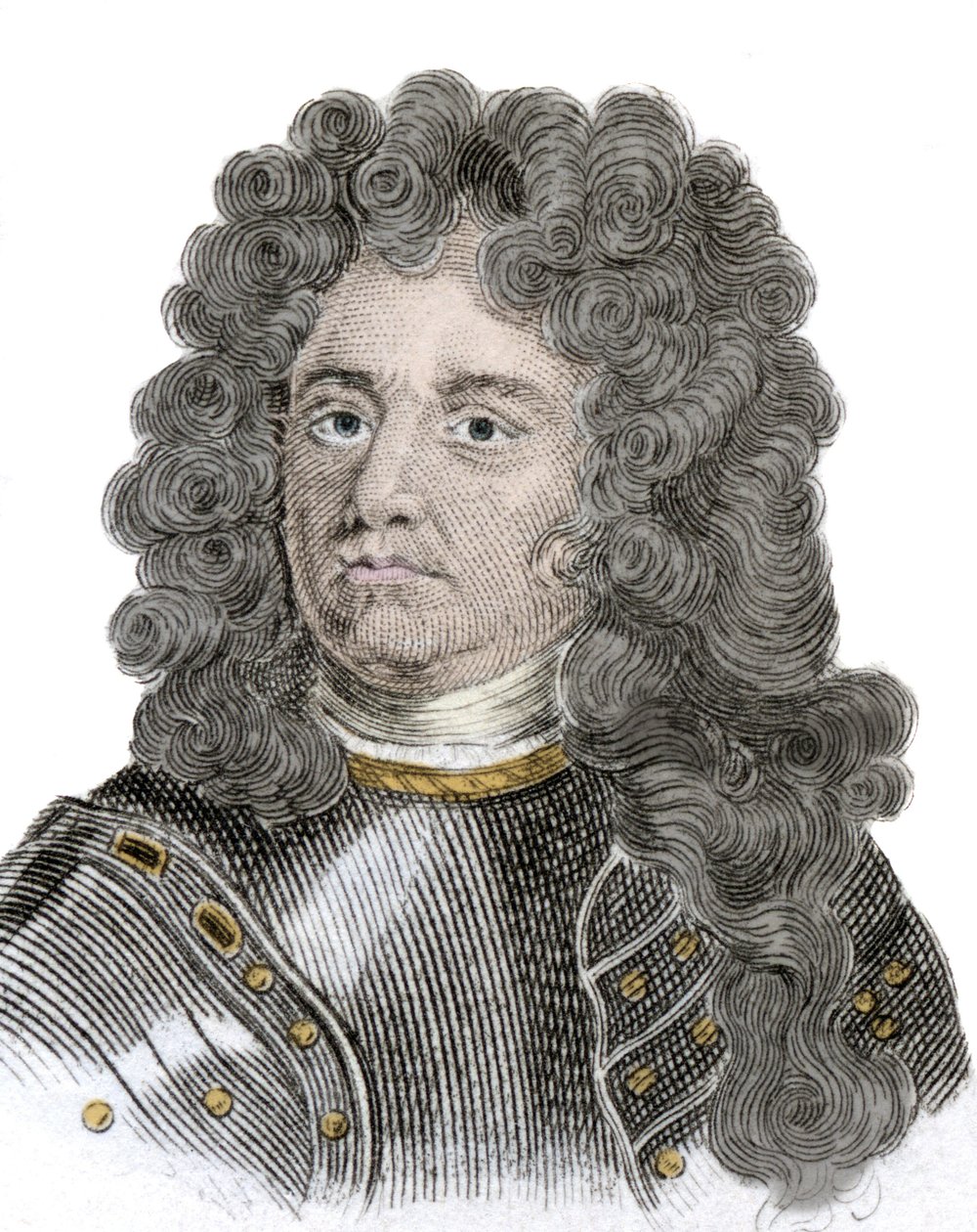 Ritratto di Sir George Rooke (1650-1709), ufficiale navale inglese. da Unknown artist