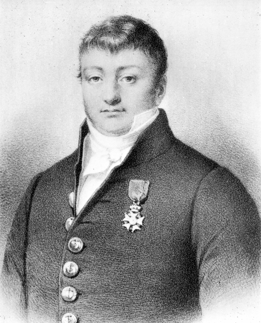 Ritratto di Surcouf (1773 - 1827) - incisione da Unknown artist