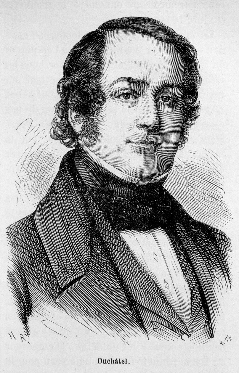 Ritratto di Tanneguy Duchatel (1803-1867), politico francese. da Unknown artist