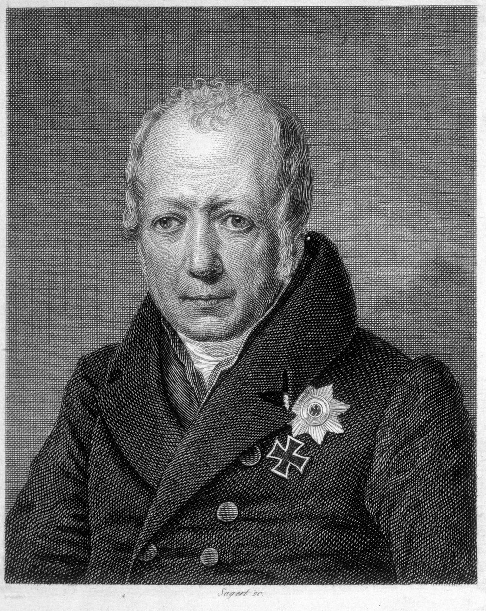 Ritratto di Wilhelm von Humboldt da Unknown artist