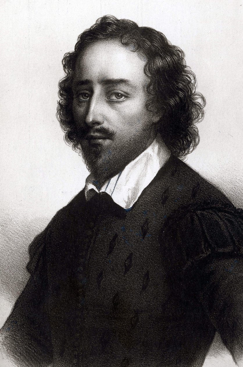 Ritratto di William Shakespeare, poeta drammatico inglese da Unknown artist