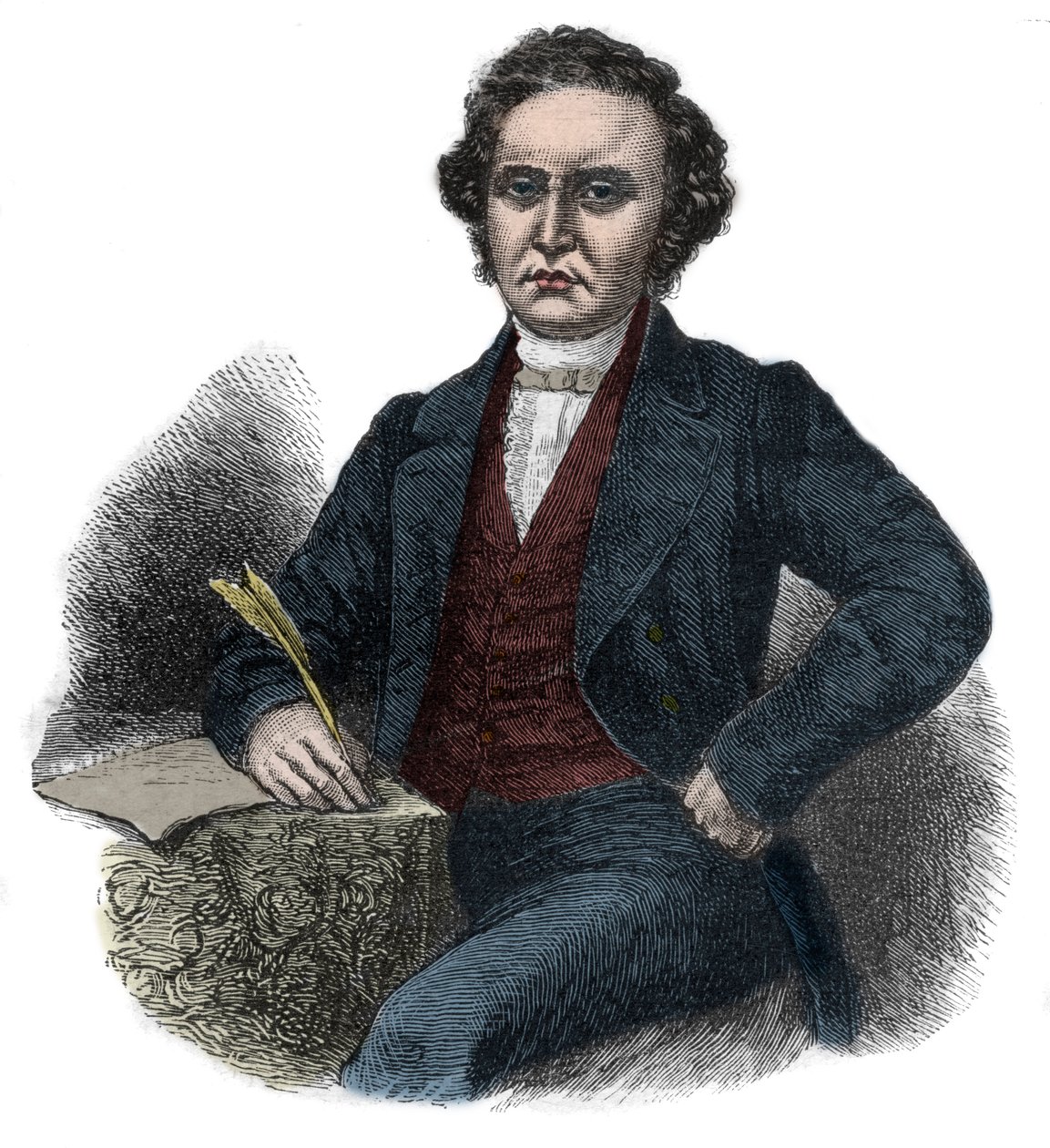 Ritratto di William Symington (1764-1831) pioniere scozzese della navigazione a vapore da Unknown artist