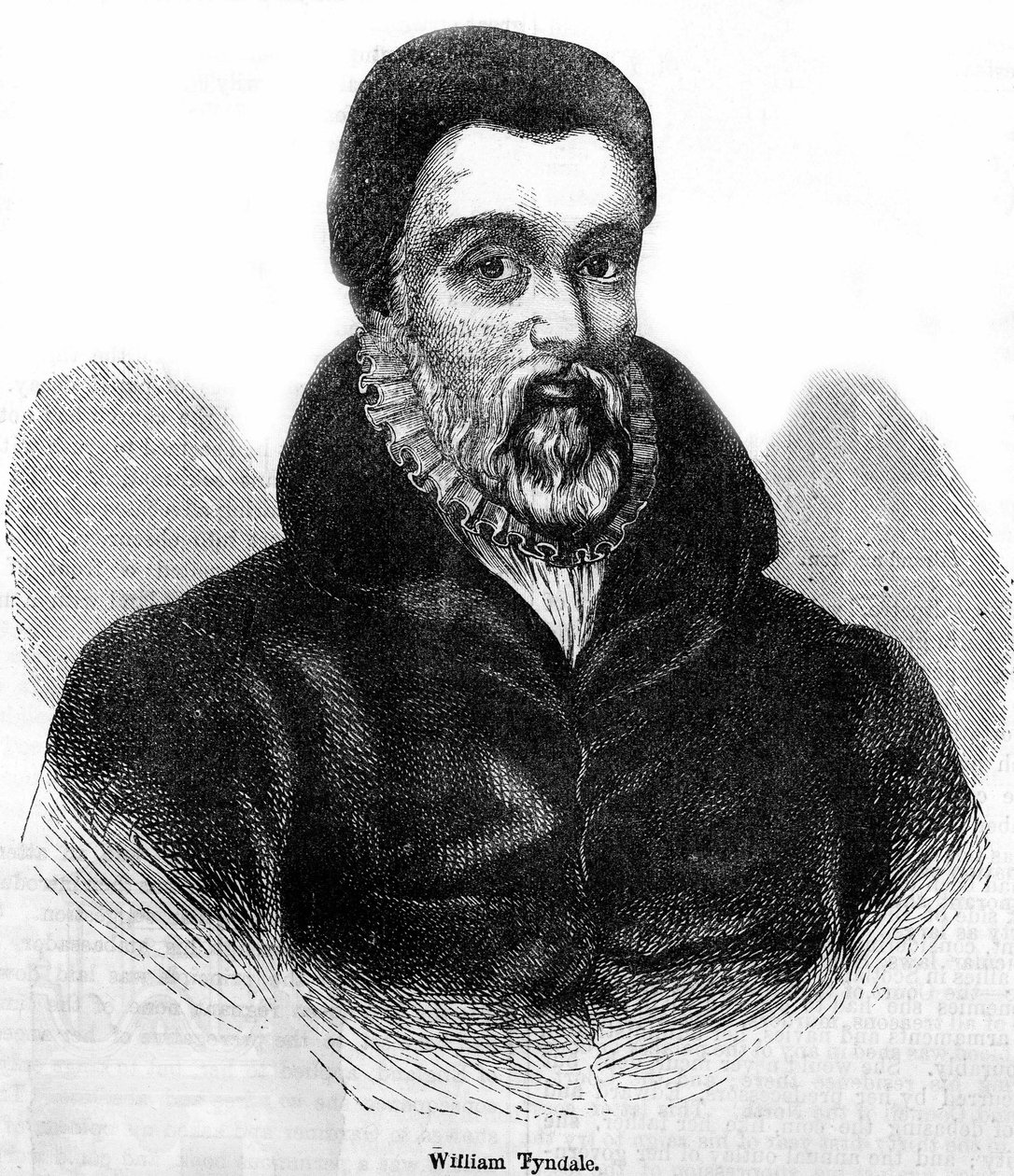 Ritratto di William Tyndale (Tindale) (1494-1536), teologo e traduttore gallese da Unknown artist