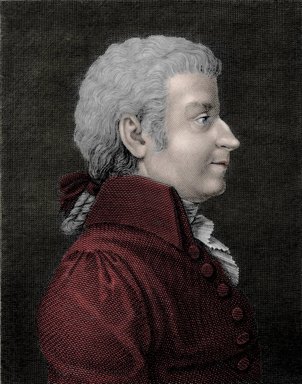 Ritratto del giovane Wolfgang Amadeus Mozart (1756-1791) compositore da Unknown artist