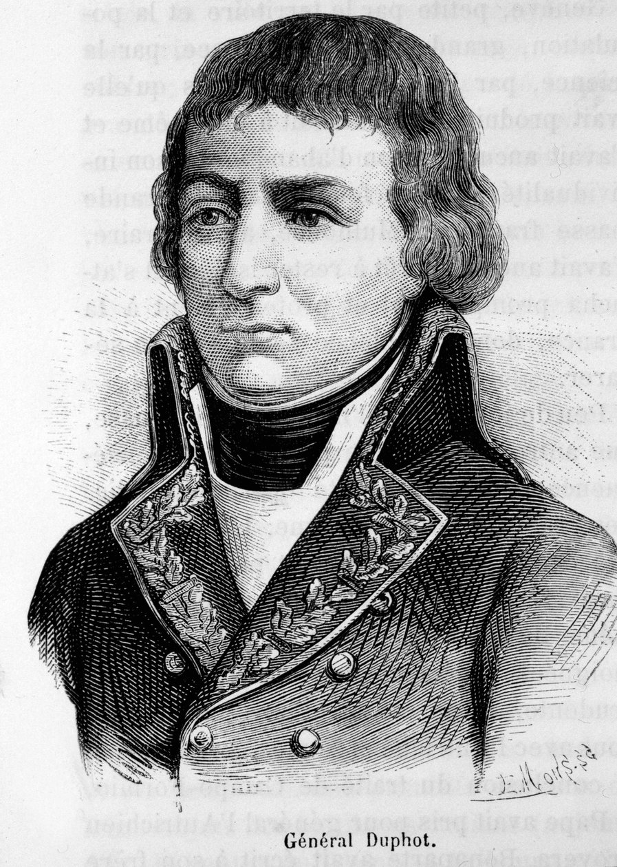 Ritratto del generale francese Leonard Mathurin Duphot (1769-1797) da Unknown artist