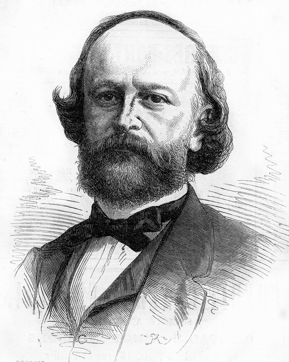 Ritratto dello scrittore e letterato francese Edouard Fournier (1819-1880) da Unknown artist