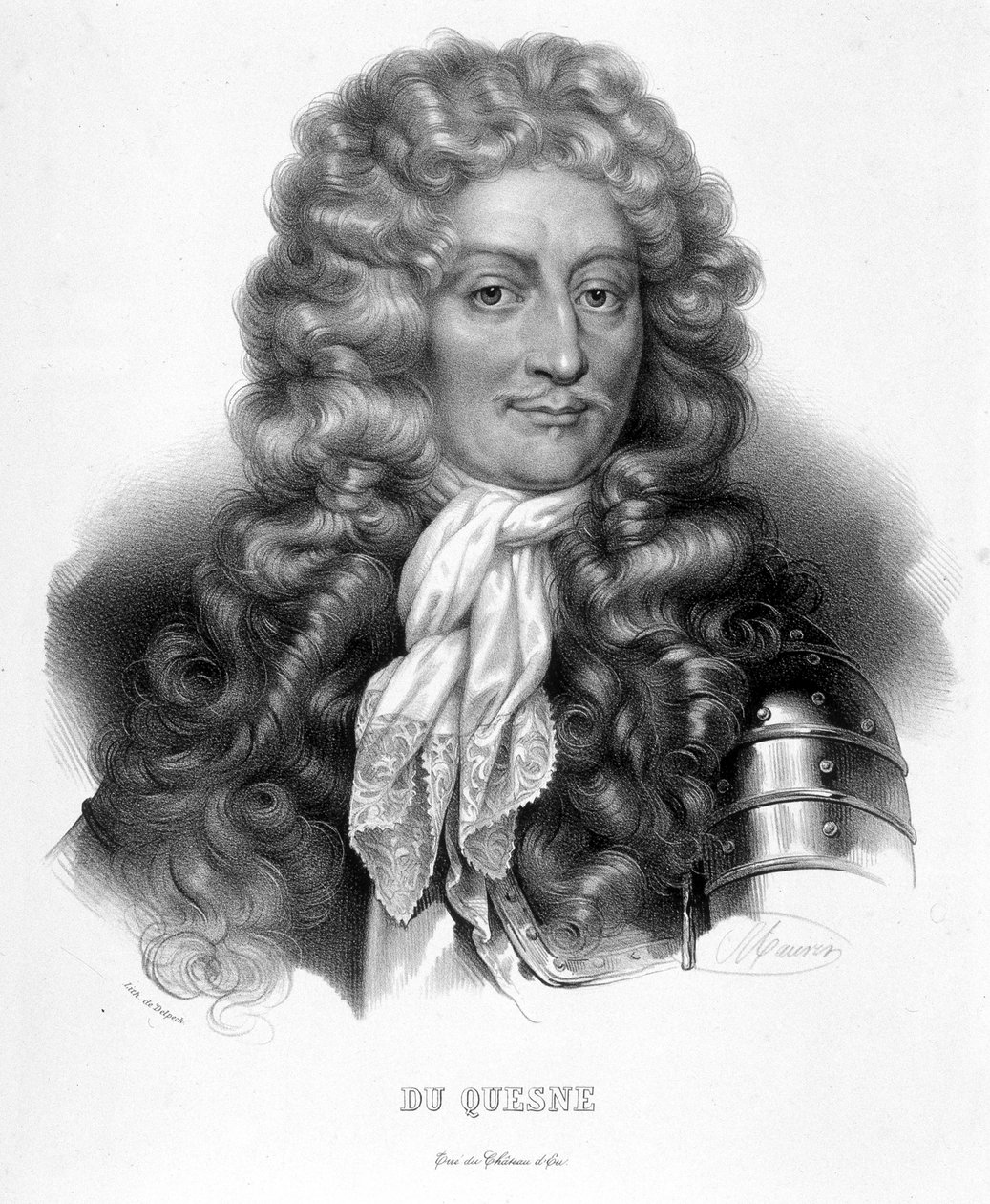 Ritratto del Marchese Abraham Duquesne, marinaio francese (1610-1688) da Unknown artist