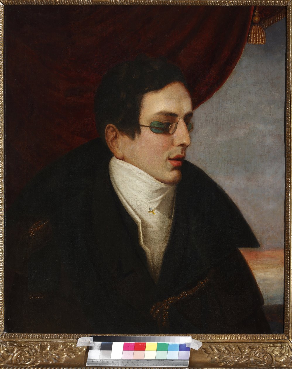 Ritratto del poeta Nikolai Gnedich da Unknown artist