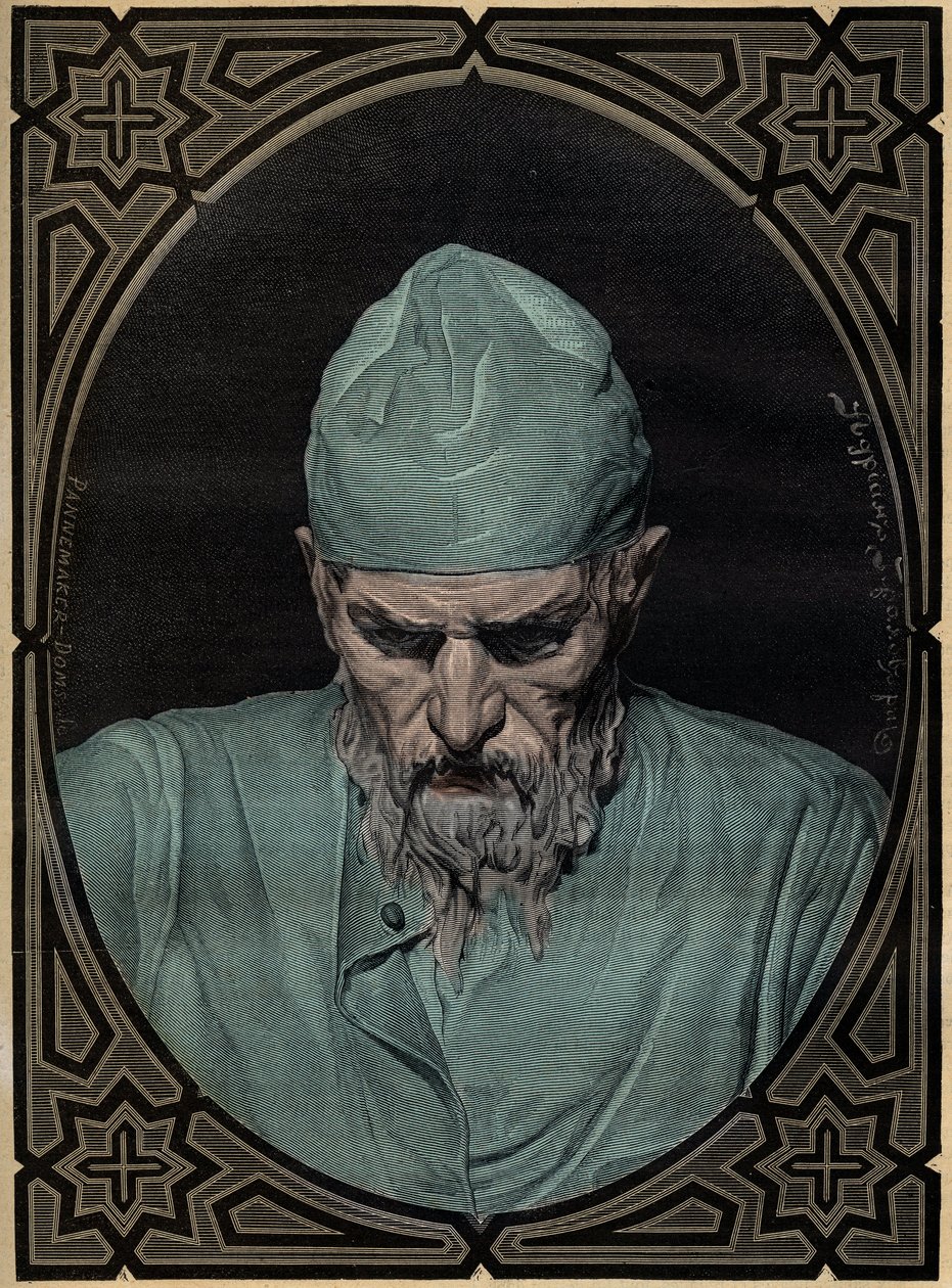 Ritratto dello Zar Ivan IV il Terribile (1530-1584) - incisione da Unknown artist