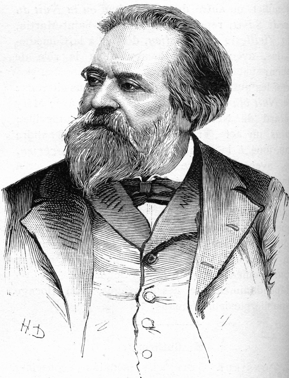 Ritratto dello scrittore Paul Bocage (1822-1887) da Unknown artist