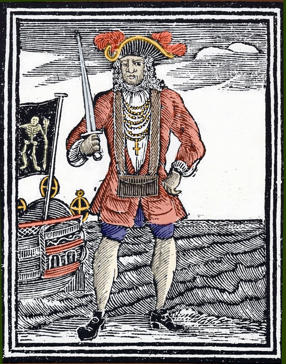 Ritratto del pirata Bartholomew 
