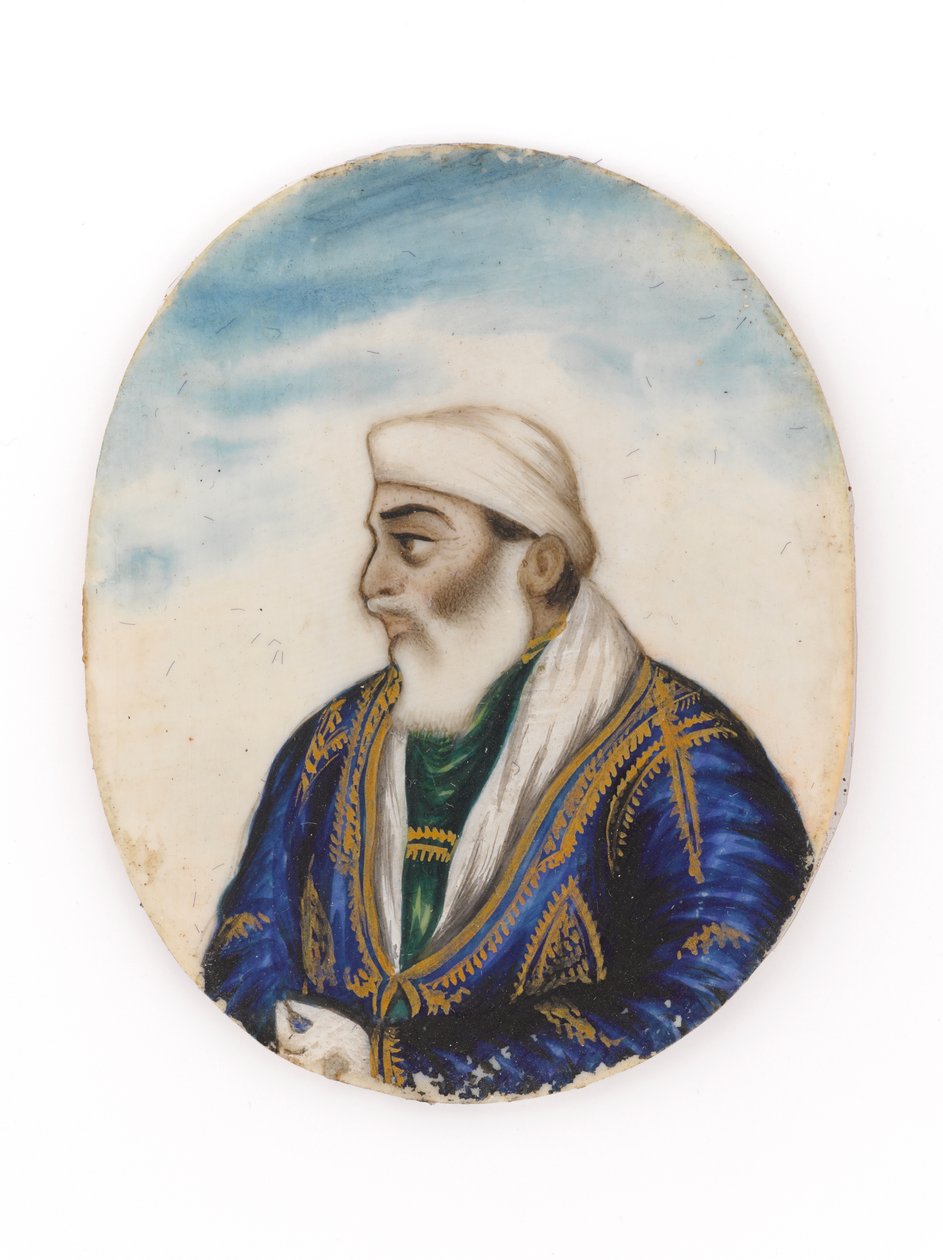 Ritratto, probabilmente di Ayodeya Prasad, fratello di Dina Nath da Unknown artist