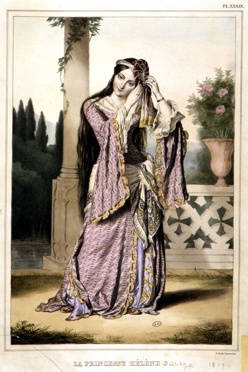 Principessa Elena Soutza da Unknown artist