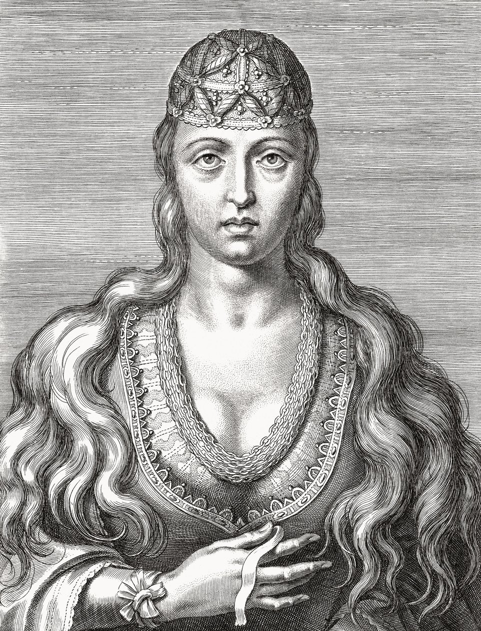 Principessa Giovanna del Portogallo. Joana. Ritratto. da Unknown artist