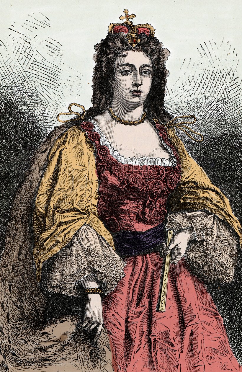 Regina Anna - Ritratto di Anna Stuart (1665-1714), regina d