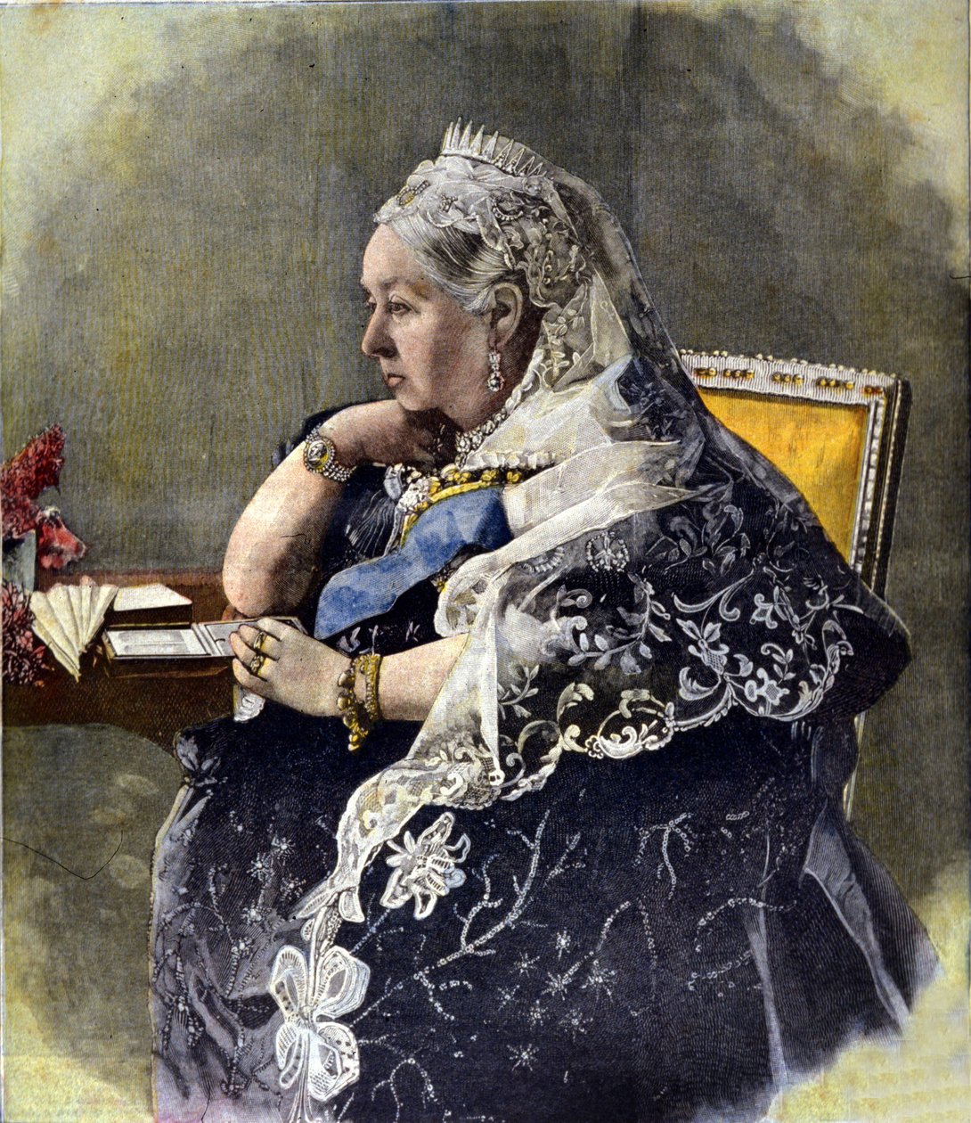 Regina Vittoria I (1819 - 1901) da Unknown artist