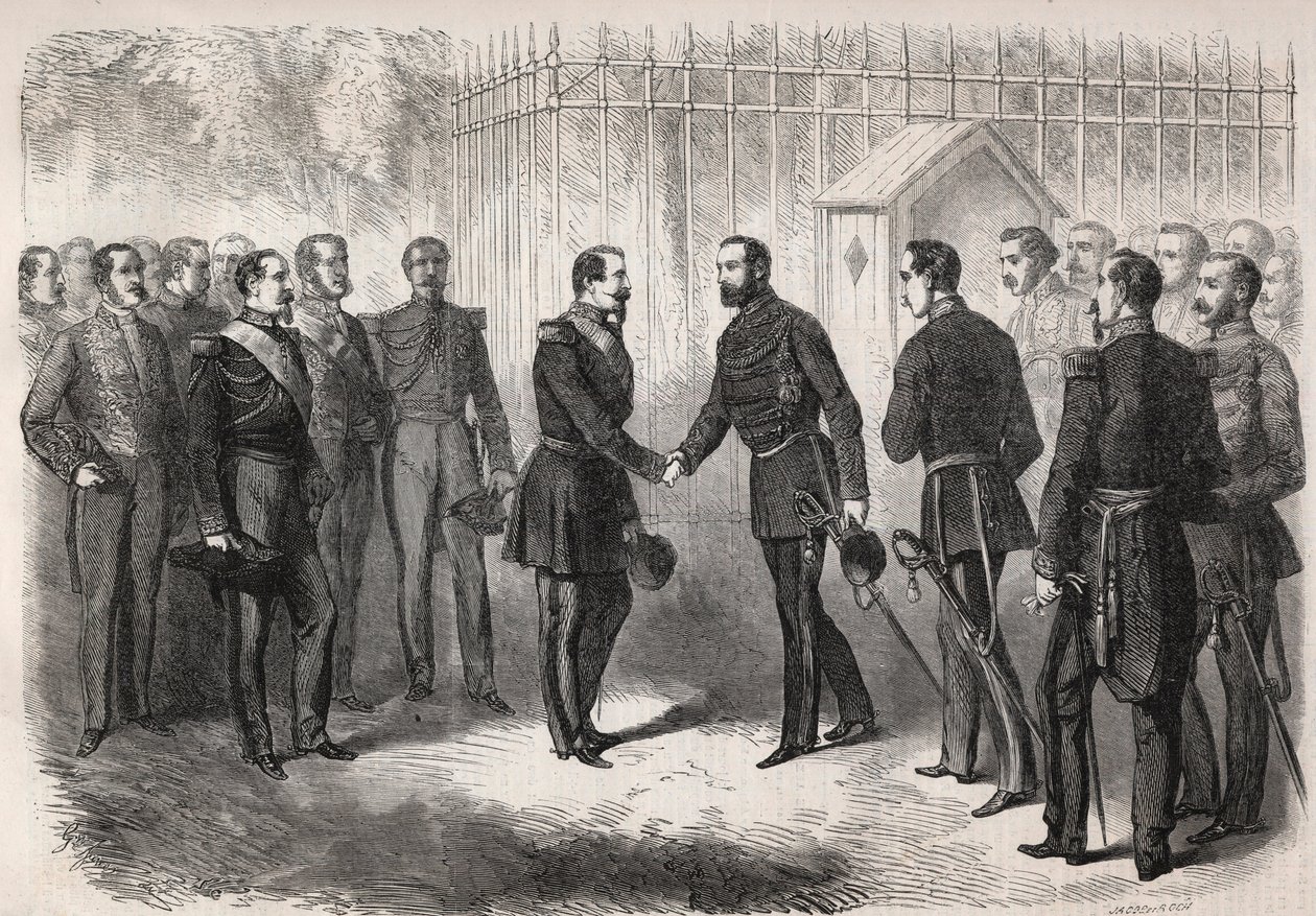Accoglienza di Carlo XV (Carl XV) da Unknown artist