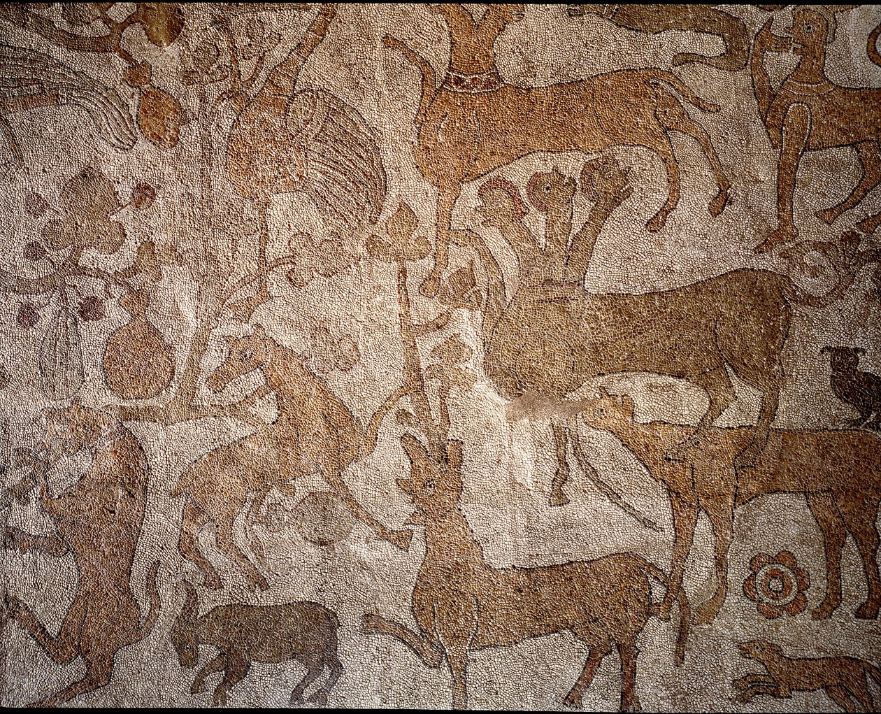 Rappresentazione della fauna indiana immaginaria che simboleggia le imprese di Alessandro Magno (356-323 a.C.), re di Macedonia durante la conquista dell