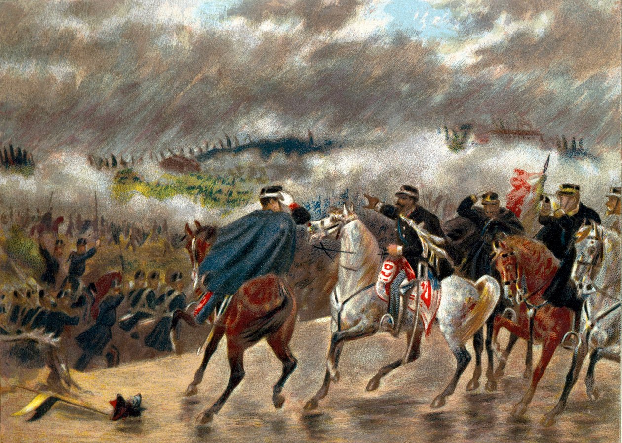 Risorgimento - Campagna italiana (1859): Vittorio Emanuele II durante la battaglia di San Martino guidò le truppe piemontesi contro l
