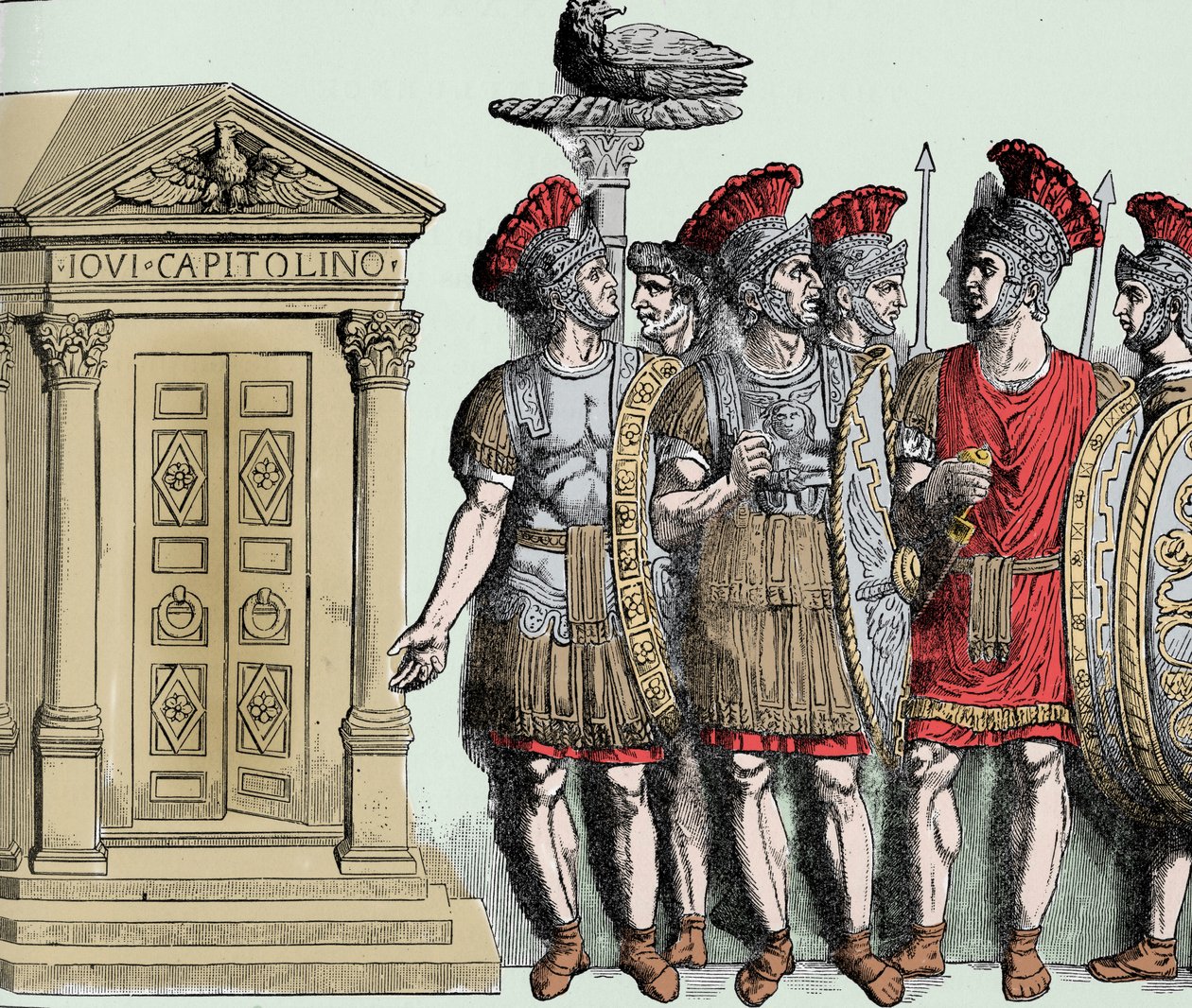 Impero Romano: Pretoriani - Antichità romana; la Guardia Pretoriana da Unknown artist