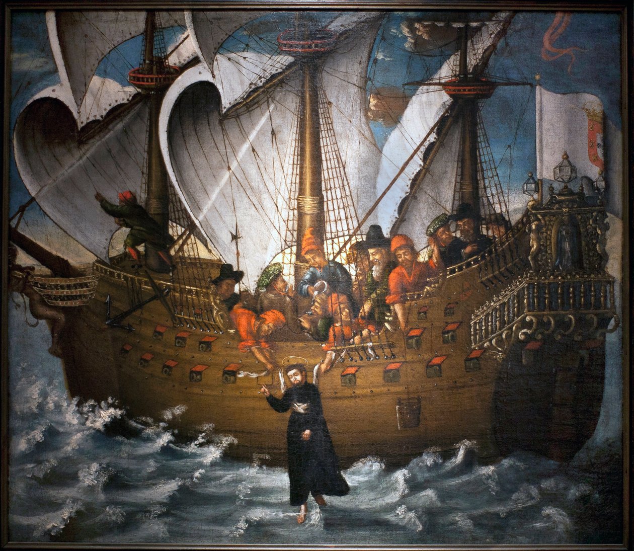 San Francesco Saverio, miracolo compiuto in Giappone intorno al 1549 da Unknown artist