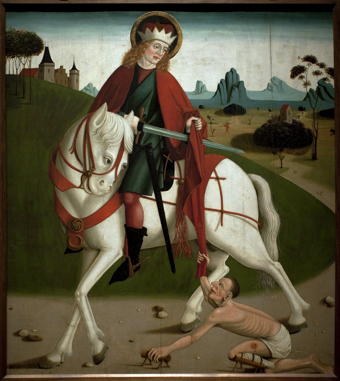 San Martino e il mendicante da Unknown artist