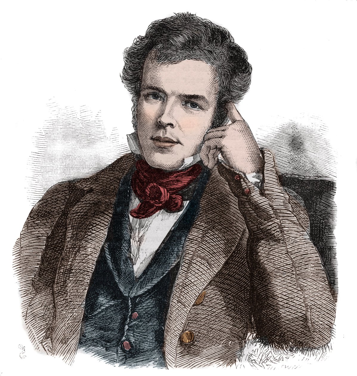 Sir William Webb Follett (1796-1845) avvocato e politico inglese da Unknown artist
